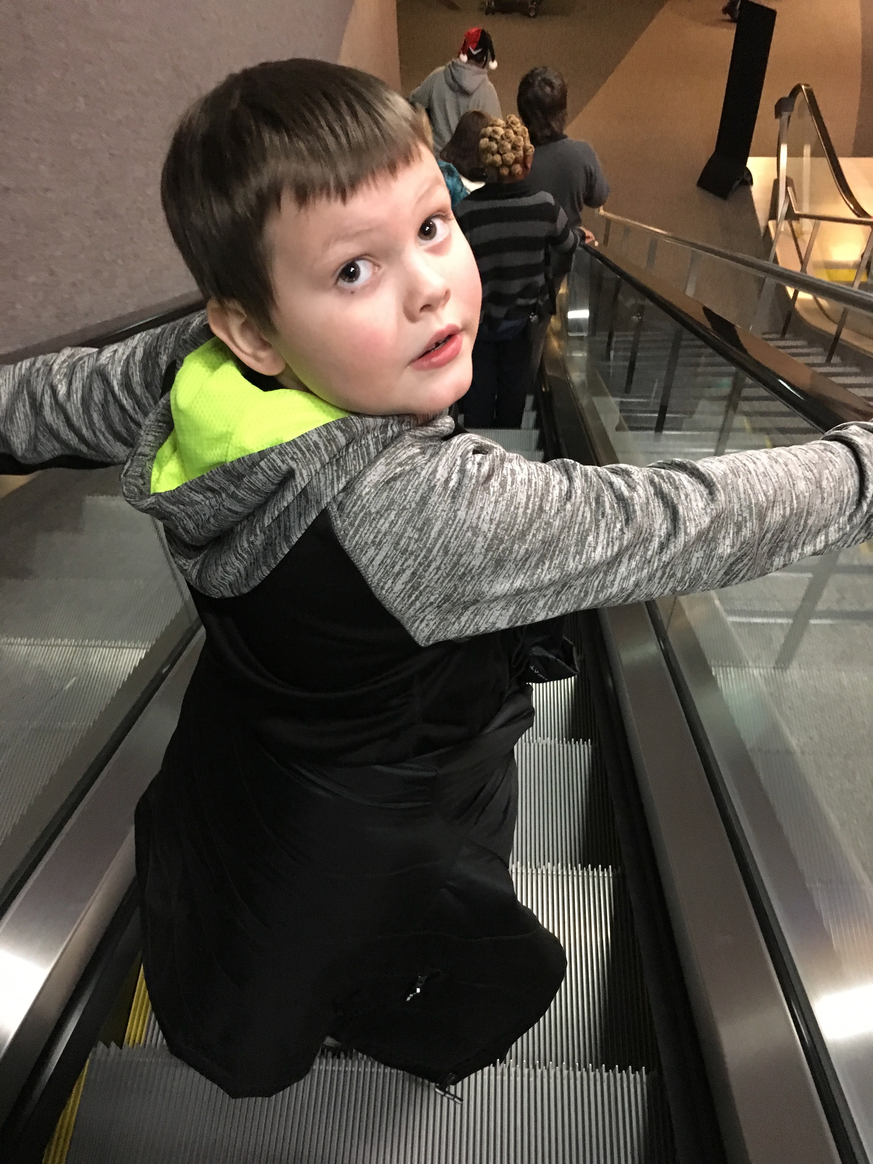 Conquered the Escalator